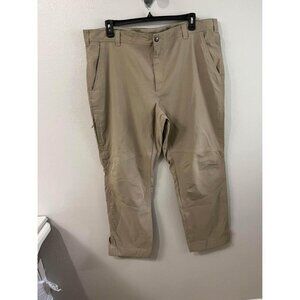 Columbia Omni shield tan active pants size w 44 L 34